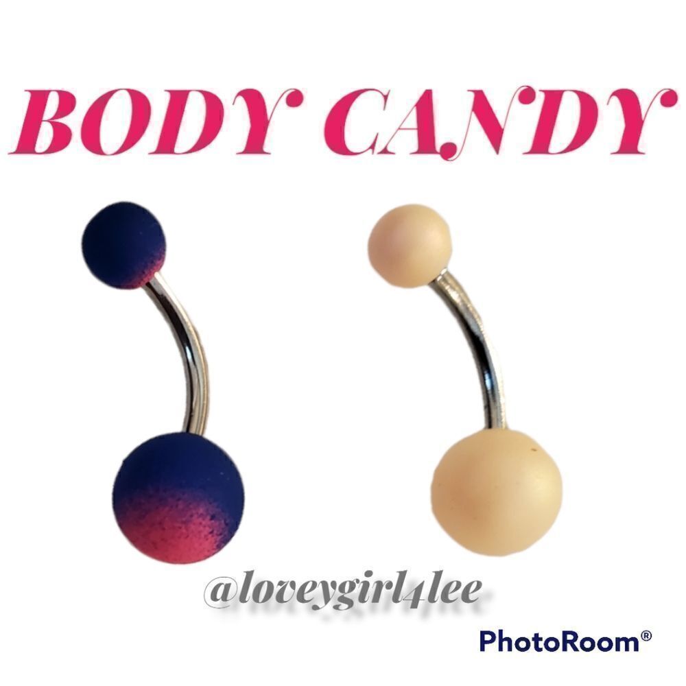 14G Ombre Belly Navel Ring Set • NWT